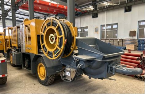 নমনীয় স্প্রে করা ভেজা কংক্রিট শটক্রিট রোবট কালভার্টের জন্য উচ্চ আউটপুট